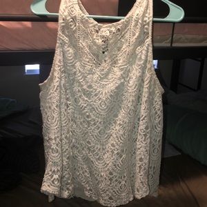 White Lace Top